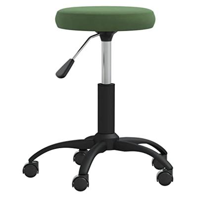 VidaXL Massagekruk fluweel donkergroen
