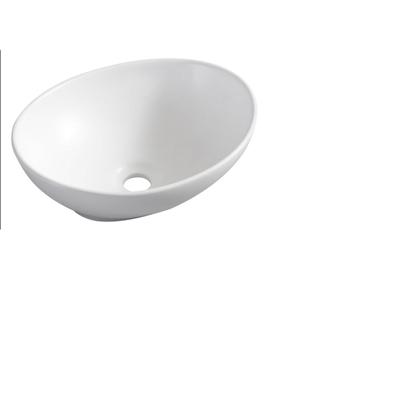 Waskom Wiesbaden Barco | 40x33x14.5 cm | Keramiek | Vrijstaand | Ovaal | Wit mat