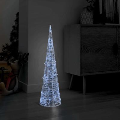VidaXL Lichtkegel decoratief led koudwit 90 cm acryl