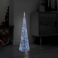 VidaXL Lichtkegel decoratief led koudwit 90 cm acryl - thumbnail
