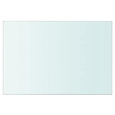 Wandschap transparant 20x30 cm glas