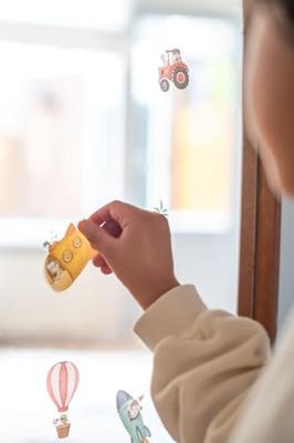 Little Dutch raamstickers jim & friends