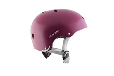 HUDORA skate helm - berry m (56-60)