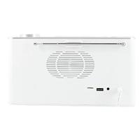 Soundmaster DAB700WE Persoonlijk Analoog & digitaal Zilver, Wit - thumbnail