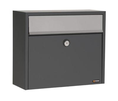 Ivana 52376 brievenbus 330 antraciet