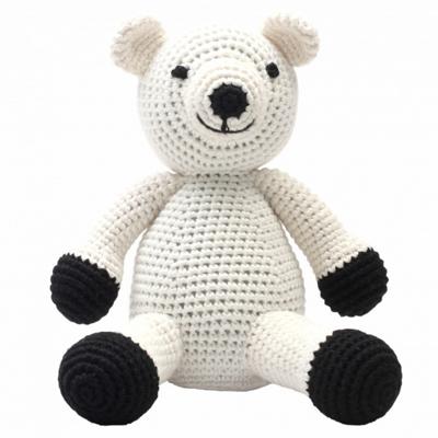 natureZOO knuffeldier ijsbeer gehaakt 20 cm wit