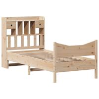 Bedframe zonder matras massief grenenhout 90x200 cm - thumbnail