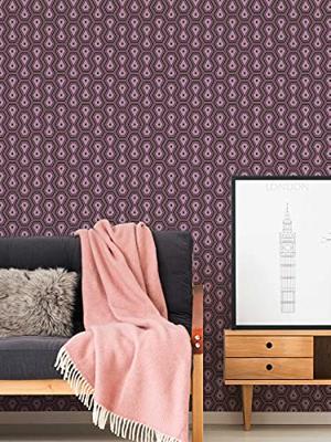 Architects Paper Jungle Chic paars behang | 377073 - thumbnail