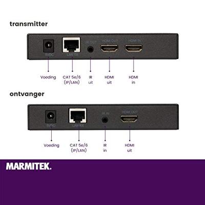 MegaView 91 - HDMI extender ethernet - 100-120 m - IR retour MegaView 91 - HDMI extender ethernet - 100-120 m - IR retour