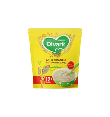 Olvarit Acht Granen met Vanillesmaak 12+ Maanden 200 g bij Jumbo