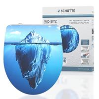 Duroplast High Gloss WC-bril ICEBERG met soft-close en quick-release - thumbnail
