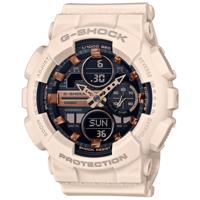 Horloge - CASIO - G-Shock Classic Dames Wit - Chrono 1/1000e van s. - 5 alarmen - Waterdicht 20 bar - thumbnail