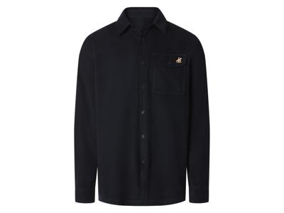 esmara Men Corduroy heren overhemd (Marineblauw, XL)