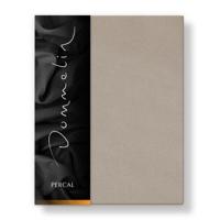 Dommelin Dommelin Hoeslaken Uni Percal 200TC 514 Kaki 180x200/30 - thumbnail