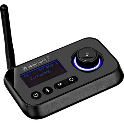 Omnitronic BDT-5.2PRO Bluetooth muziekontvanger Bluetooth versie: 5.2 20 m Omnitronic BDT-5.2PRO Bluetooth muziekontvanger Bluetooth versie: 5.2 20 m