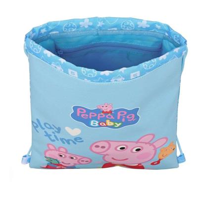 Rugtas met Koordjes Peppa Pig Baby (26 x 34 x 1 cm) Rugtas met Koordjes Peppa Pig Baby (26 x 34 x 1 cm)