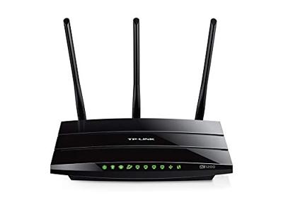 TP-Link AC1200 Dual-Band Wifi Gigabit Router, 5 Gigabit-poorten, 1 USB-poort, Cloud-ondersteuning, VPN-server, IPTV, Gastnetwerk (Archer C1200)