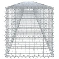 Schanskorf 900x50x50 cm gegalvaniseerd ijzer zilverkleurig - thumbnail