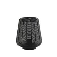 Light & Living Tafellamp 'Adeta' 22cm, mat zwart - thumbnail
