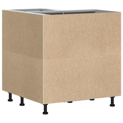 Keuken hoekonderkast "Porto" bewerkt hout artisanaal eikenkleur Keuken hoekonderkast "Porto" bewerkt hout artisanaal eikenkleur