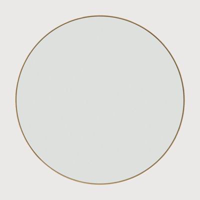 Ethnicraft Ronde Spiegel 'Layers' Eikenhout, 91cm