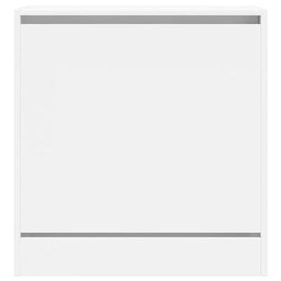 VidaXL Schoenenkast 60x34x63,5 cm bewerkt hout wit