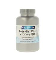 Nova Vitae Rode Gist Rijst Q10 100 Mg (180vc) - thumbnail