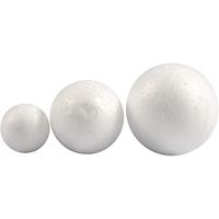 Creativ Company Https://www.cchobby.nl/ballen-d-20-30-40-mm-wit-12-stuk-1-doos - thumbnail
