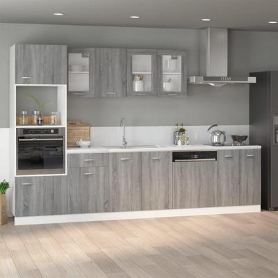 Onderkast Lyon 60x46x81,5 cm grijs sonoma eikenkleurig