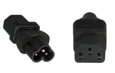 Microconnect pe613ad C6 °C13 Zwart stopcontactadapter – stekkeradapter