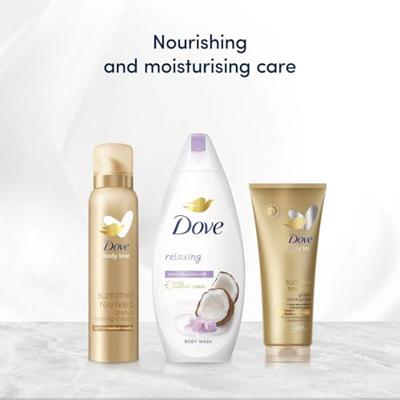Dove Dermaspa body mousse tanning medium to dark 150 Milliliter Dove Dermaspa body mousse tanning medium to dark 150 Milliliter
