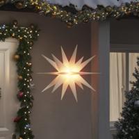 VidaXL Kerstlamp met led inklapbaar 100 cm wit - thumbnail