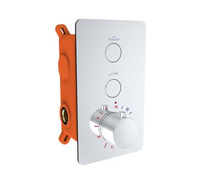 Inbouw Douchekraan Best Design Clic Elsdorf 2-weg Thermostaat Chroom Inbouw Douchekraan Best Design Clic Elsdorf 2-weg Thermostaat Chroom