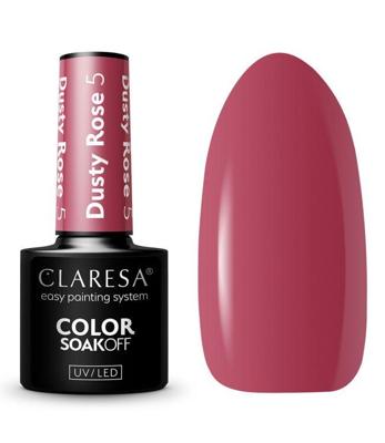 Claresa uv/led gellak 5ml dusty rose 5