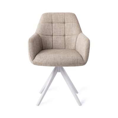 Jesper Home Noto eetkamerstoel Biscuit Beach turn white