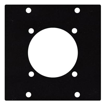 DAP Schuko paneel 2 segmenten DAP Schuko paneel 2 segmenten
