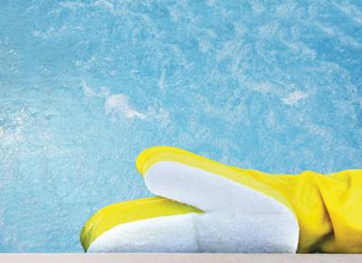 Scrub-O Pool & Spa Scrubbing Mitt SCP ALPC - Alpc
