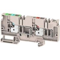 Weidmüller 1988270000 Doorgangsklem 8.1 mm Spanveer Grijs 20 stuk(s) - thumbnail