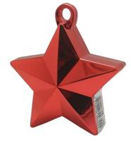 Ballon Gewicht Ster Rood (140gr) - thumbnail