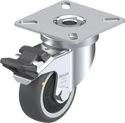 Blickle LPA-PATH 50KF-FI-ELS Zwenkwiel met rem Wieldiameter: 50 mm Draagvermogen (max.): 50 kg 1 stuk(s)