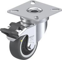Blickle LPA-PATH 50KF-FI-ELS Zwenkwiel met rem Wieldiameter: 50 mm Draagvermogen (max.): 50 kg 1 stuk(s) - thumbnail