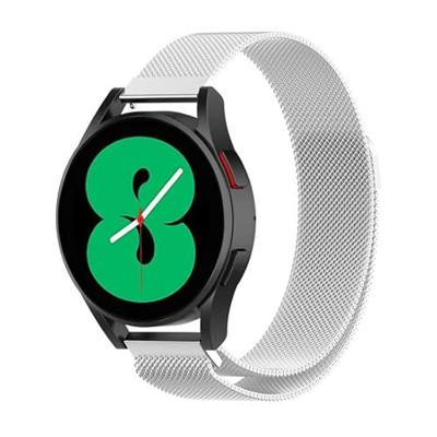 Milanese bandje - Zilver - Garmin Vivoactive 6 / Vivoactive 5 / Vivoactive 3