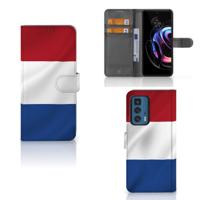 Motorola Edge 20 Pro | Bookstyle Case | Nederlandse Vlag - thumbnail