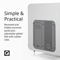 Q Acoustics: Q B12 Subwoofer - Hoogglans Wit - thumbnail