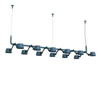 Tonone Bolt 12-pack Pendant Hanglamp - Blauw - thumbnail