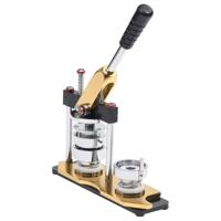 Buttonmachine met cirkelsnijder draaipunch 25 mm - thumbnail