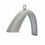 Voorspatbord 28" Transport Urban Zilver Breed - thumbnail