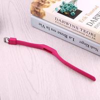 Fitbit Flex 2 siliconen bandje, Lengte: 25CM - Magenta - thumbnail