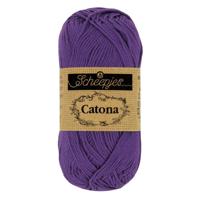 Scheepjes Catona 50g - 521 Deep Violet - Haakgaren / Breigaren - thumbnail