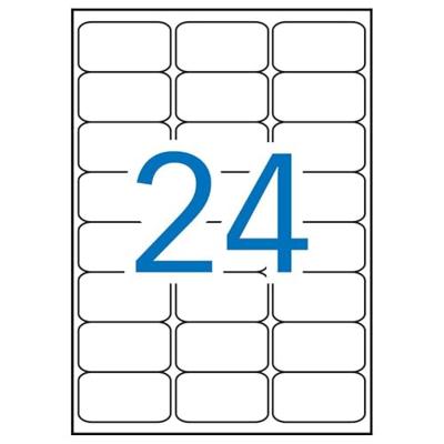 Apli fluorescerente etiketten 64 x 33,9 mm (b x h) oranje Apli fluorescerente etiketten 64 x 33,9 mm (b x h) oranje